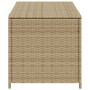 Caja de almacenaje de jardín ratán sintético beige mezcla 190L von , Aufbewahrungsboxen für den Außenbereich - Ref: Foro24-36...