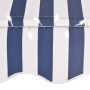 Toldo manual retráctil con LED azul y blanco 100 cm by , Awnings - Ref: Foro24-145841, Price: 79,71 €, Discount: %