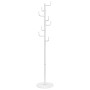 Perchero de hierro con recubrimiento en polvo blanco 183 cm von , Hut- und Garderobenständer - Ref: Foro24-377106, Preis: 48,...