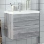 Mueble de baño con lavabo integrado gris Sonoma von , Badezimmerwaschtische - Ref: Foro24-3278774, Preis: 209,50 €, Rabatt: %