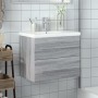 Mueble de baño con lavabo integrado gris Sonoma von , Badezimmerwaschtische - Ref: Foro24-3278774, Preis: 209,50 €, Rabatt: %