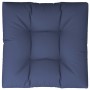 Cojín para sofá de palets de tela azul marino 80x80x12 cm by , Cushions for chairs and sofas - Ref: Foro24-377897, Price: 39,...