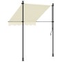 Toldo retráctil de tela y acero crema 150x150 cm von , Markisen - Ref: Foro24-368744, Preis: 72,29 €, Rabatt: %