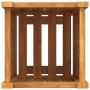 Jardinera con forro madera maciza de acacia 31x31x50 cm von , Töpfe und Pflanzgefäße - Ref: Foro24-366430, Preis: 50,66 €, Ra...
