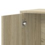 Aparador de madera de ingeniería roble Sonoma 60x31x70 cm by , Sideboards - Ref: Foro24-840480, Price: 84,43 €, Discount: %