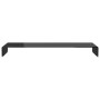 Soporte para TV/Elevador monitor cristal negro 120x30x13 cm von , TV-Möbel - Ref: Foro24-244141, Preis: 124,78 €, Rabatt: %