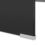 Soporte para TV/Elevador monitor cristal negro 120x30x13 cm von , TV-Möbel - Ref: Foro24-244141, Preis: 124,78 €, Rabatt: %