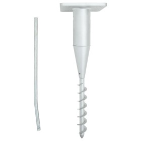 Base para sombrilla enterrada con varilla acero 16x16x52 cm von , Schirmständer - Ref: Foro24-4003369, Preis: 44,94 €, Rabatt: %