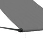 Toldo retráctil de tela y acero gris antracita 100x150 cm von , Markisen - Ref: Foro24-368750, Preis: 40,78 €, Rabatt: %
