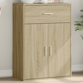 Aparador madera de ingeniería roble Sonoma 60x30x84 cm von , Sideboards - Ref: Foro24-840494, Preis: 82,23 €, Rabatt: %