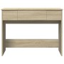 Tocador con espejo color roble Sonoma 100x45x76 cm von , Schlafzimmerkommoden - Ref: Foro24-840697, Preis: 109,53 €, Rabatt: %