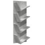 Estantería de pared 4 niveles gris hormigón 33x16x90 cm von , Regale und Regale - Ref: Foro24-840719, Preis: 38,80 €, Rabatt: %