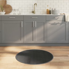 Alfombra redonda bambú gris 80 cm von , Teppiche - Ref: Foro24-376982, Preis: 17,39 €, Rabatt: %