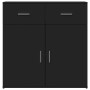Aparadores 2 unidades madera de ingeniería negro 79x38x80 cm von , Sideboards - Ref: Foro24-3276617, Preis: 211,58 €, Rabatt: %