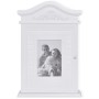 Armario para llaves con marco de fotos blanco von , Schließfächer und Lagerschränke - Ref: Foro24-241149, Preis: 38,99 €, Rab...