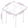 Set comedor de jardín 3 pzas con cojines ratán sintético negro von , Gartensets - Ref: Foro24-3262826, Preis: 322,59 €, Rabat...