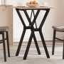 Patas de mesa de comedor estructura Y acero 40x40x73 cm de , Patas para mesas - Ref: Foro24-357927, Precio: 55,81 €, Descuent...