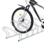 Soporte para 6 bicicletas suelo independiente acero galvanizado by , Bases and supports for storing bicycles - Ref: Foro24-40...