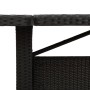 Mesa de jardín superficie madera acacia ratán negro 240x90x75cm by , Garden tables - Ref: Foro24-365595, Price: 308,08 €, Dis...