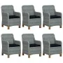 Juego de comedor para jardín de 7 piezas gris claro de vidaXL, Conjuntos de jardín - Ref: Foro24-3067853, Precio: 853,01 €, D...