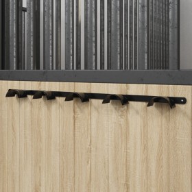 Colgador de bridas para 5 bridas hierro negro von , Zubehör für Pferdezügel - Ref: Foro24-172447, Preis: 21,11 €, Rabatt: %