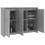 Aparador de madera de ingeniería gris Sonoma 102x33x75 cm by , Sideboards - Ref: Foro24-813015, Price: 102,89 €, Discount: %