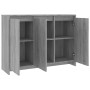 Aparador de madera de ingeniería gris Sonoma 102x33x75 cm by , Sideboards - Ref: Foro24-813015, Price: 102,89 €, Discount: %