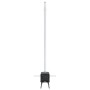 Estufa leña de tienda con chimenea patas plegables acero negro by , Chimneys - Ref: Foro24-4005748, Price: 142,49 €, Discount: %