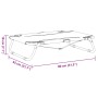Cama para perros plegable tela oxford y acero gris antracita von , Betten für Hunde - Ref: Foro24-172604, Preis: 48,17 €, Rab...