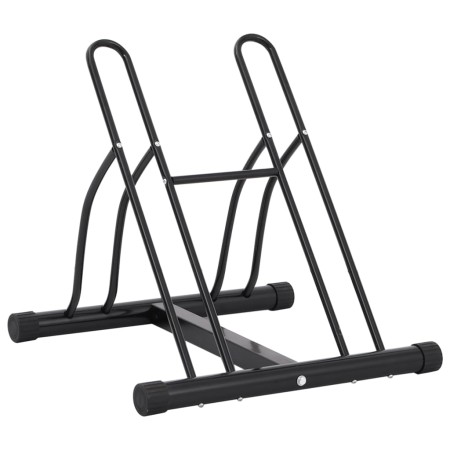 Soporte para 2 bicicletas suelo independiente acero von , Sockel und Stützen zum Abstellen von Fahrrädern - Ref: Foro24-40086...