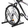 Soporte para 2 bicicletas suelo independiente acero von , Sockel und Stützen zum Abstellen von Fahrrädern - Ref: Foro24-40086...