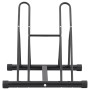 Soporte para 2 bicicletas suelo independiente acero von , Sockel und Stützen zum Abstellen von Fahrrädern - Ref: Foro24-40086...
