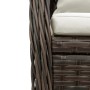 Set comedor de jardín 5 piezas y cojines ratán sintético marrón by , Garden sets - Ref: Foro24-3262980, Price: 485,19 €, Disc...