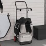 Carrito de silla de montar plegable acero negro von , Zubehör für Pferdezügel - Ref: Foro24-172502, Preis: 137,36 €, Rabatt: %