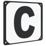 Letras de estadio de doma ecuestre 12 unidades acero von , Reitausrüstung und Zubehör - Ref: Foro24-172500, Preis: 60,54 €, R...