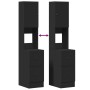 Mueble de cocina madera de ingeniería negro 35x50x180 cm by , Kitchen cabinets - Ref: Foro24-840759, Price: 118,70 €, Discoun...