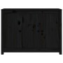 Aparador de madera maciza de pino negro 100x35x74 cm de , Aparadores - Ref: Foro24-814563, Precio: 155,52 €