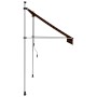 Toldo manual retráctil naranja y marrón 200 cm by , Awnings - Ref: Foro24-145836, Price: 77,74 €, Discount: %
