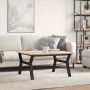 Mesa de centro marco Y madera maciza pino y acero 80x80x45 cm von , Küchen- und Esstische - Ref: Foro24-3282707, Preis: 81,93...