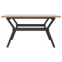 Mesa de centro marco Y madera maciza pino y acero 80x80x45 cm von , Küchen- und Esstische - Ref: Foro24-3282707, Preis: 81,93...