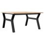 Mesa de centro marco Y madera maciza pino y acero 80x80x45 cm von , Küchen- und Esstische - Ref: Foro24-3282707, Preis: 81,93...