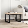 Mesa de centro marco O madera maciza pino y acero 60x60x40,5 cm von , Küchen- und Esstische - Ref: Foro24-3282726, Preis: 74,...
