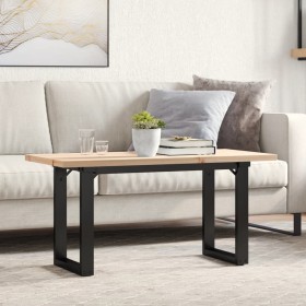 Mesa de centro marco O madera maciza pino y acero 100x50x45,5cm von , Küchen- und Esstische - Ref: Foro24-3282732, Preis: 91,...