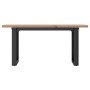 Mesa de centro marco O madera maciza pino y acero 90x40x45,5 cm von , Küchen- und Esstische - Ref: Foro24-3282730, Preis: 75,...