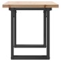 Mesa de centro marco O madera maciza pino y acero 90x40x45,5 cm von , Küchen- und Esstische - Ref: Foro24-3282730, Preis: 75,...