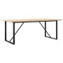 Mesa de comedor marco O madera maciza pino acero 200x100x75,5cm von , Küchen- und Esstische - Ref: Foro24-3282745, Preis: 211...