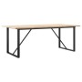 Mesa de comedor marco O madera maciza pino acero 200x100x75,5cm von , Küchen- und Esstische - Ref: Foro24-3282745, Preis: 211...