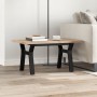 Mesa de centro marco Y madera maciza pino y acero 80x50x40,5 cm von , Küchen- und Esstische - Ref: Foro24-3282772, Preis: 80,...