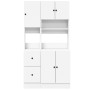 Mueble de cocina madera de ingeniería blanco 95x50x180 cm von , Küchenschränke - Ref: Foro24-3276532, Preis: 304,57 €, Rabatt: %