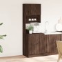 Mueble de cocina madera ingeniería marrón roble 60x50x180 cm von , Küchenschränke - Ref: Foro24-3276643, Preis: 178,25 €, Rab...